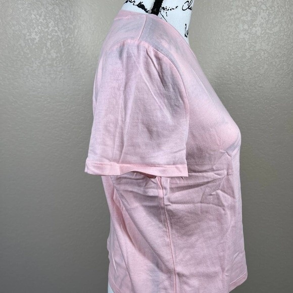 Gap pink  tee women  light Pink short sleeve casual top size M - Picture 6 of 11